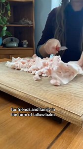 1K views · 11 reactions | How we make tallow balm from whitetail deer tallow 歷 #tallowtok #urbanhomestead #offgridliving | Gardenofhope | Facebook