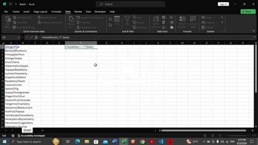Microsoft Excel | How to make your own TEXTAFTER Function in Excel using VBA code | Facebook