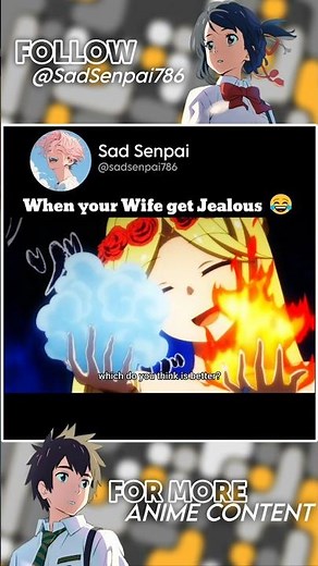 When your Wife get Jealous 😂