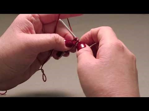 How to knit a kippah- Step 2