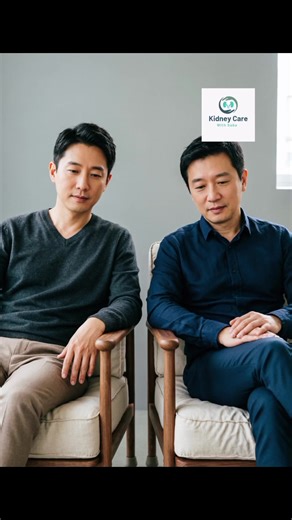 Men me kidney problems ka risk lifestyle aur prostate issues ki wajah se zyada ho sakta hai 💧🩺 #KidneyHealth