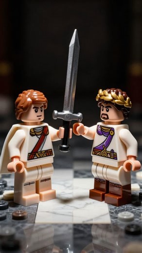 Et tu, Brute? The betrayal that changed everything 😱 #History #rome #betrayal #juliuscaesar #fyp