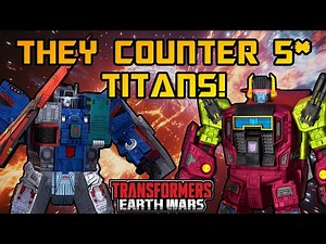 How to Counter 5 Star Metroplex and Trypticon - Transformers Earth Wars