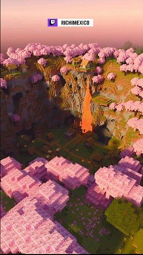 THE BEST SEED FOR MINECRAFT PE 1.20 * cherry biome