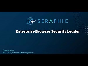 Turn any Browser into a Secure Enterprise Browser, with Seraphic