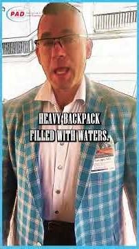 Quit Smoking With A Backpack and Water