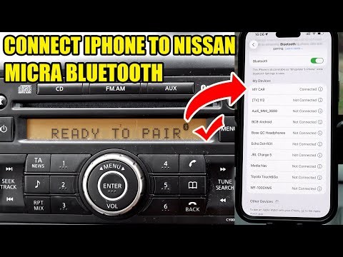 How to Connect iPhone to Nissan Micra Bluetooth | Easy Step-by-Step Guide (Older Models Too!)