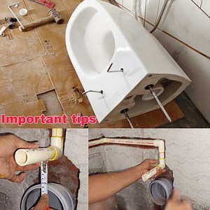 Plumbing work for wallhung toilet point measurement | Dr Plumber