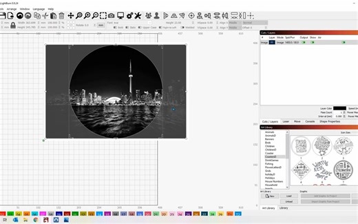 lightburn02图像处理与裁剪