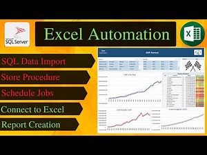 How to Automate Excel Reports Using SQL [CSV to SQL to Excel Automation]
