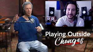 In Chick's first live workshop (part of the Chick Corea Academy), he answered the question, "How do you approach playing outside of changes?". Chick's advice was this: "Try not thinking about a key and not thinking about changes and just start your vamp and have it be the stable point that you keep returning to and make melodies on top of it without reference to anything. Just make a melody! And (you) don't have to play in a particular key... Basically, if you just try thinking in terms of makin