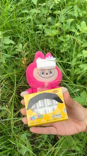 Help!!! Baby Labubu Sick Asking Candy 🍭 #컨셉 #인형계 #감기 #cute #쇼츠