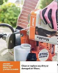 1.7K views · 37 reactions | As a new season approaches, use our Spring Cleaning Series to get your equipment in tip-top shape for spring. | STIHL | Facebook