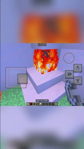 Pt: 1 Minecraft Building Series. Easy Fire place tutorial. #minecraft #fireplace #minecraftbuilds