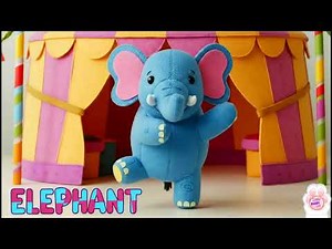 Funny Felt Animals Dance Song for Kids🐰🎵 | If You’re a Fuzzy Friend and You Know It 🐰🎵
