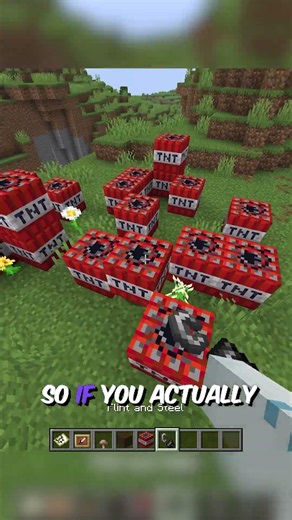 NUCLEAR EXPLOSION SIGN ON THE MAP #minecraft