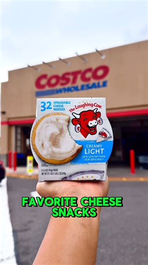 #TheLaughingCowPartner 🚨 Costco Exclusive Alert! 🚨 The Laughing Cow Spreadable Cheese 32-Pack needs to be in your fridge now!🧀✨ 🥖 Spread it on toast or bagels 🥕 Dip with veggies & crackers 🍎 Pair with fruit for the perfect bite 🔥 Melt it into recipes for creamy flavor Why it’s a must-have: ✅Smooth, creamy & delicious ✅Just 25 calories 2g protein per wedge* ✅Perfectly portioned = no guesswork ✅32 wedges = unbeatable value (and they disappear FAST!) 👉 Grab yours exclusively at Costco in th