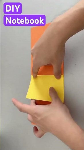 DIY Mini Notebook | Origami