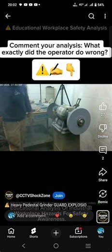 grinding machine safety