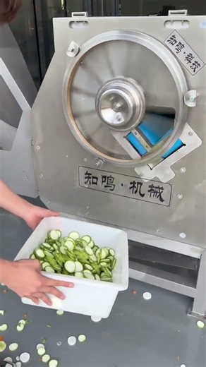 V型卡槽定位，切菜再也不跑偏！ #切片機#V型切片機#切菜機#大型切片機#淨菜加工