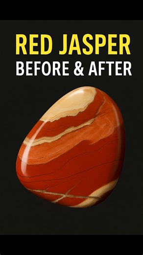 Red Jasper: Before & After