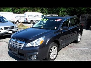 *SOLD* 2013 Subaru Outback 2.5i Premium Walkaround, Start up, Tour and Overview