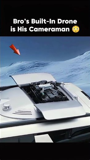 Bro’s Built-In Drone is his Cameraman 😳