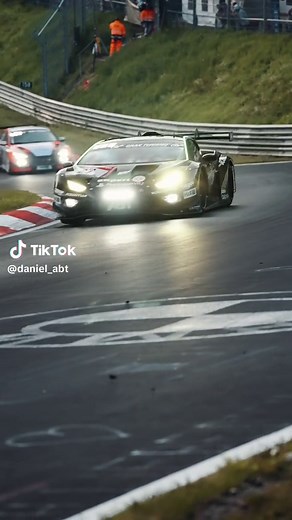 Unser ABT Lamborghini für die 24h Nürburgring. Das schönste Auto. Auch bei Nacht 🤩 #24hnürburgring #nordschleife #lamborghini @ABT Sportsline