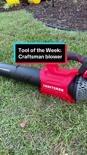 ⭐️Tool of the Week⭐️ This time of year, you need to have a blower around! The @CRAFTSMAN® Brushless Blower is lightweight and powerful making it versatile for all kinds of cleanup jobs! - #craftsman #craftsmantools #leafblower #tools #toolsofthetrade #outdoortools #toolreview