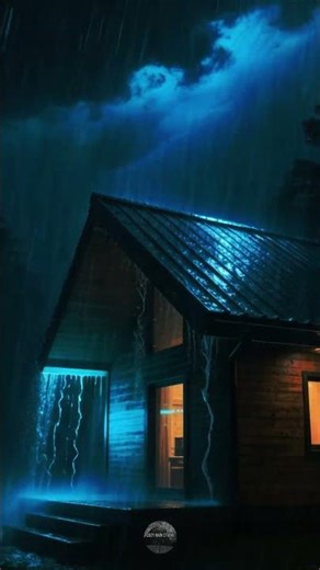 Heavy Thunderstorm Sounds for Deep Sleep | Intense Rain & Distant Thunder Ambience #rainsounds