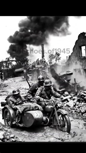 WWII History Came to Life: Soldiers on Sidecar 🏍️💥