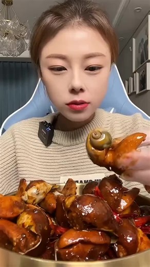 Eating Snails: ASMR Food Experience