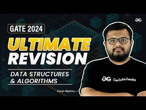 DATA STRUCTURE AND ALGORITHMS | GATE 2024 Ultimate Revision | PYQ and Sample Questions GATE