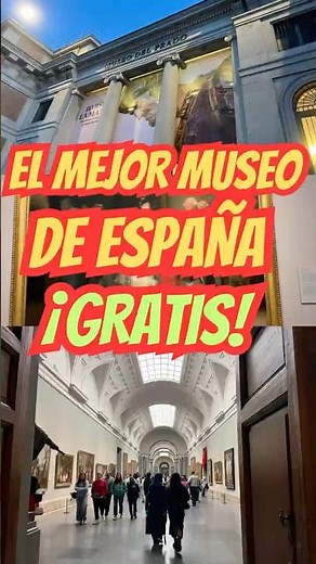 MUSEO DEL PRADO GRATIS! #madrid #españa