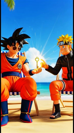 Naruto’s Beach Humiliation Turns Into a Secret Ocean Adventure! #naruto #sasuke #sakura #shorts