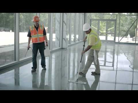 How to protect polished concrete
