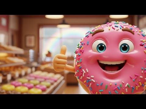 Donut Drum Goes Bum Bum Yum | Best Nursery Rhymes and Kids Songs