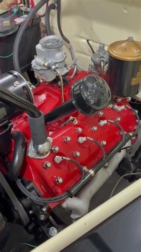 Cold start of a 1950 #Ford #Flathead #V8 engine after 44 years of sitting.
