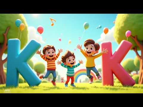 Letter K , K is for Kangaroo, Kite, and Kazoo! | nursery rhymes for kids