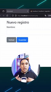 165K views · 4K reactions | ️ ¿Tu formulario en PHP está protegido contra XSS? Muchos lo ignoran… hasta que es demasiado tarde. ¡Evita que inyecten código malicioso con una sola línea! ⚠️ #PHP #SeguridadWeb #Programación #DevTips #CodeShorts | Códigos de Programación | Facebook