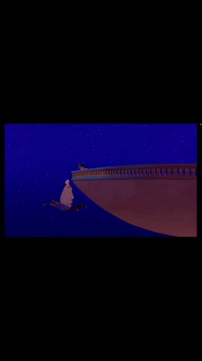 Aladdin and Jasmine Kiss - Disney Love Story