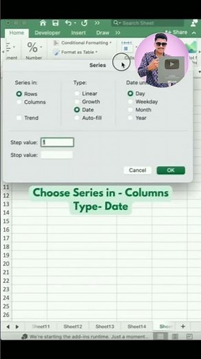 Auto-Write Dates in Excel With This simple Trick in Seconds!📅 #excel #excelshorts