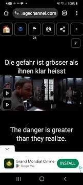 Can you understand this Star Wars scene in German?