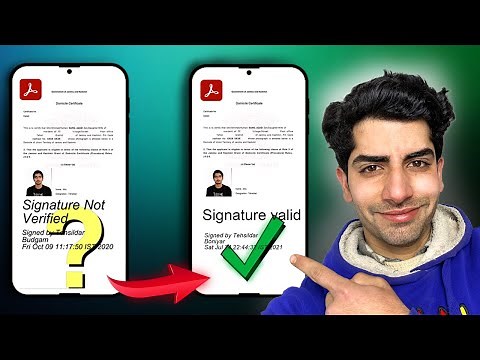 How to Validate Digital Signature in Mobile | PDF Signature Validation in Mobile