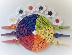 Montessori Rainbow Color Matching Wheel Fine Motor Skills Game and Activity Craft for Toddlers & Preschoolers - Etsy
