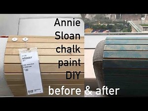 IKEA hack OSTBIT & RÖDEBY tray DIY with Annie Sloan