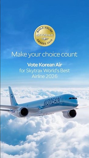 World Airline Survey, Vote for Korean Air