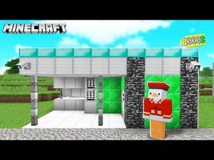 1.000€ %100 SICHERES HAUS IN Minecraft