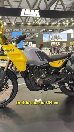 BSA Thunderbolt - the new Indian scrambler from EICMA 2025!