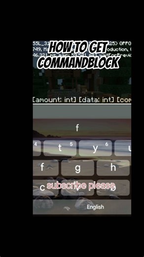 how to get command block #shorts #ytshorts #minecraft